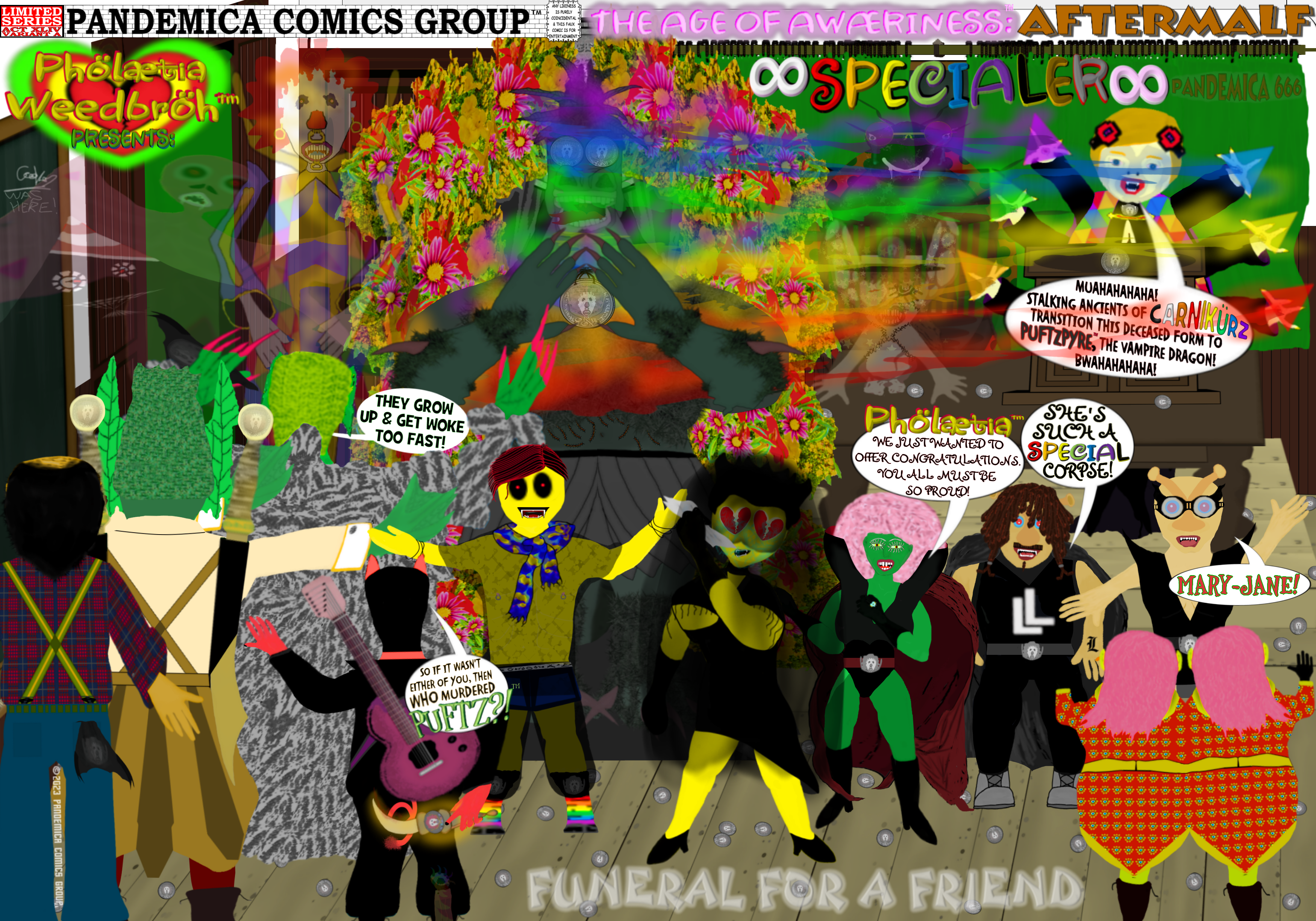 THE PANDEMIC CHESE SISTER PRESENTS: SPECIALER VARIANT COVER A